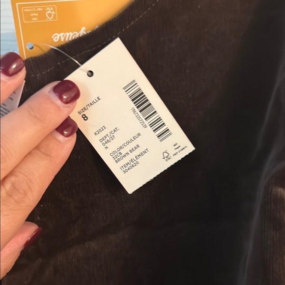 Gymboree Brown Corduroy Turkey Applique Dress - Picture 7 of 7